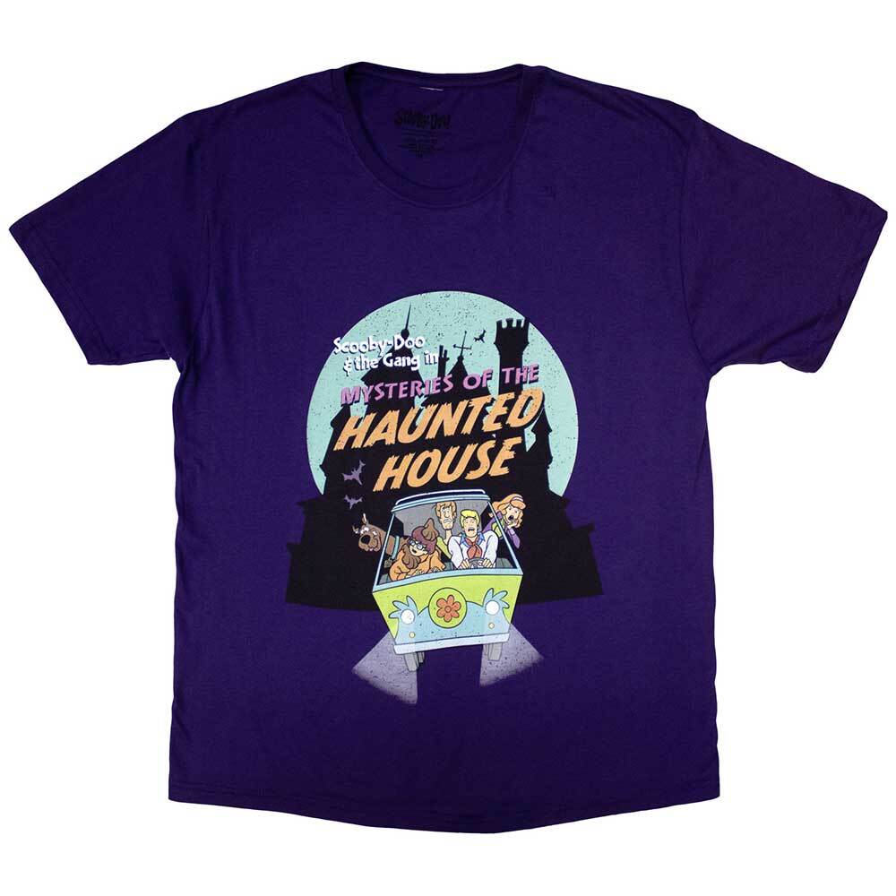 Scooby Doo Unisex Tshirt Haunted House (Xxlarge) S
