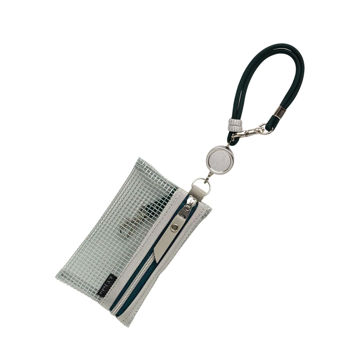 

A.Y.Judie Reel Card Pouch, Mesh, LGY s54-080, C501611
