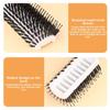 Barber Hair Dyeing Cutting Coloring Brush With Anti-Scalding Fish Bone Shape Comb Men'S Hair Styling Tool