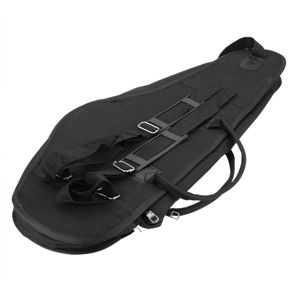 600D Water Resistant Gig Bag Oxford Cloth Backpack Adjustable Shoulder Straps Pocket 5mm Cotton Padded for Alto Sax