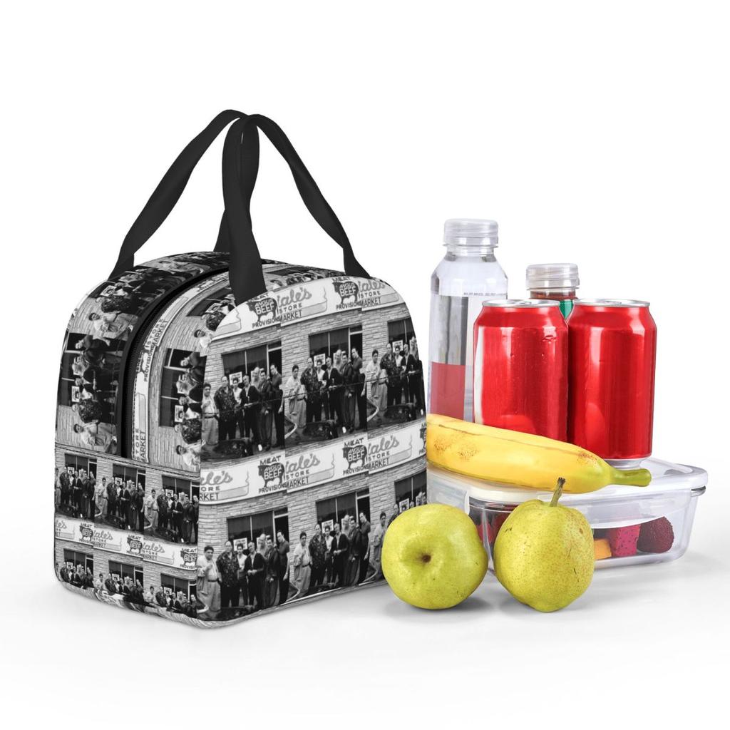 The Sopranos Family Insulated Lunch Bag for Kids School Cooler Thermal Food Box Tote Leakproof Lunch Boxes Container