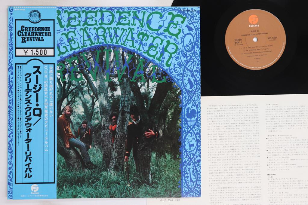 LP Record CREEDENCE CLEARWATER REVIVAL - Creedence Clearwater Revival VIP5054 FANTASY 1978 Japan Obi Rock Used