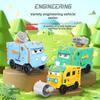 Engineering Vehicle Toy With Reversal And Inertia For Kids Playing And Development