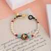 Ethnic Nature Stone Nepal Copper Beads Bracelet Women Men Vintage Tibetan Buddhist Mantra Hand Prayer Wheel Bracelets Zircon