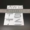 3D Car Styling Metal Sticker T5 T6 AWD Tail Emblem Badge Rear Decal Logo for Volvo XC60 XC90 S60 S80 S60L V40 V60 Accessories