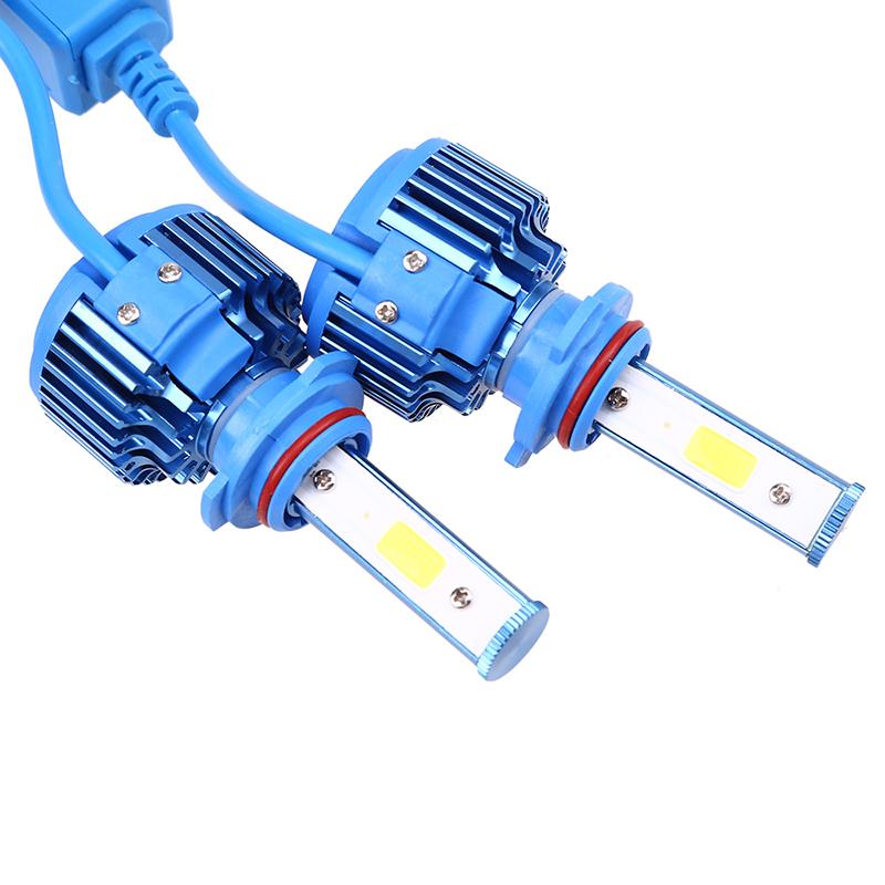 Car LED Headlight Bulb 9006 HB4 H1 H4 Hi-Lo H11 H7 H3 6000K White Beam 40W 12V 24V Universal Fog Lamp Car Accessories