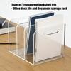 Sturdy MultiPurpose Shelf Book Rack for Magazines Folders Compartment And Office Essential Keep Desk Well Organized