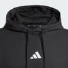Adidas Essentials Feelcozy French Terry Hoodie Black/White Men Streetwear JE3849