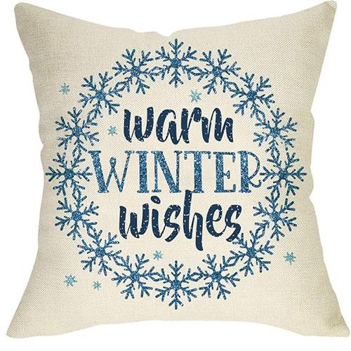 Christmas Gnomes and Winter Wishes Pillowcases: Cozy Decor for Your Home Sofas, Bedroom Pillow Covers, Holiday Gifts