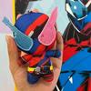 Plush Doll Zzz Den-O Exaid Build W 01 Gavv Decade Ooo Kamen Rider Pendant Anime Merch Desktop Collectible Hobby Gift