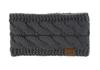 Neuestes Breites Gestricktes Wolliges Stirnband Winter Warm Ohr Damen Verdicken Turban Haarschmuck Mädchen Haarband Kopfbedeckungen Ohrwärmer
