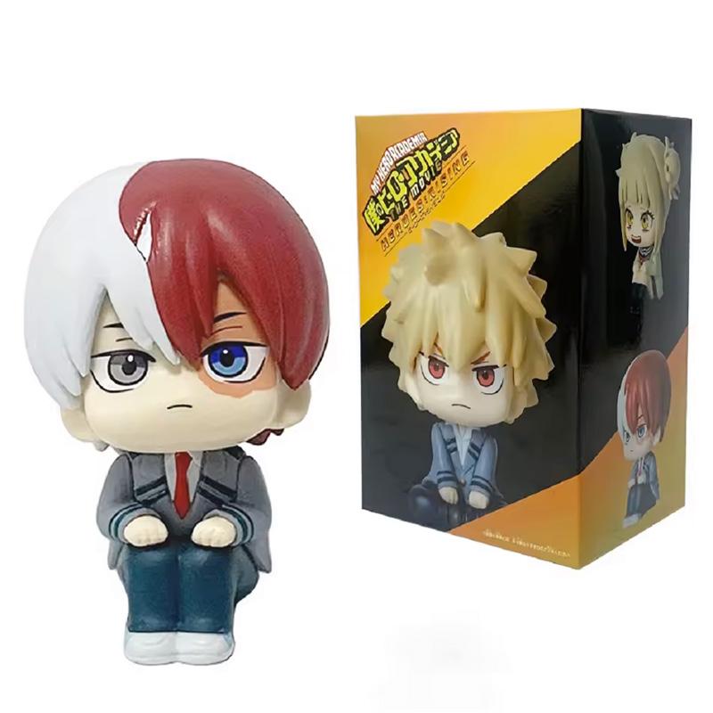 My Hero Academia Anime Figure Pvc Q Version Action Figures Anime Gift Collection Series Model
