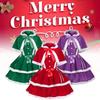 Party Christmas Girl Skirt Festivals Cosplay Decoration Costume Performance Set