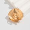 Silver C Shape Ear Cuff Golded Starfish Shell Ring Clip Punk Stud Earrings  Cartilage Ear Cuffs