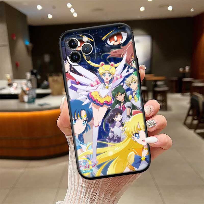 RE50 S-Sailors M-Moons Phone Case for Samsung Galaxy S20 S21 S22 Ultra FE + Plus A21S A22 A24 A25 A26 A30 A30S A31