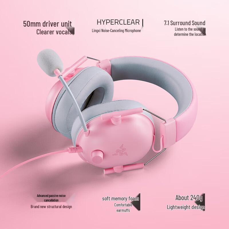 Razer BlackShark V2 X Wired Gaming Headset