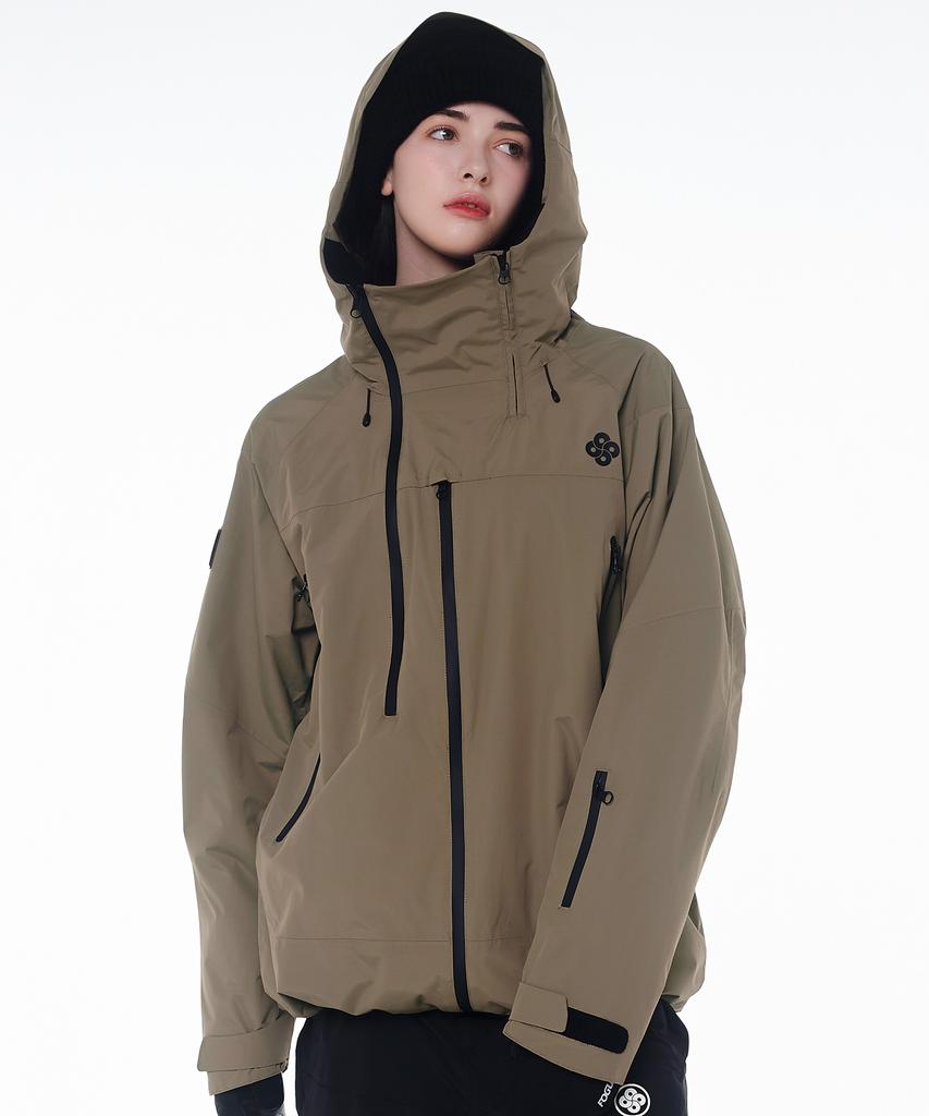 Doll Outerwear 2425 Ricca Snowboard Anorak Jacket Khaki Unisex