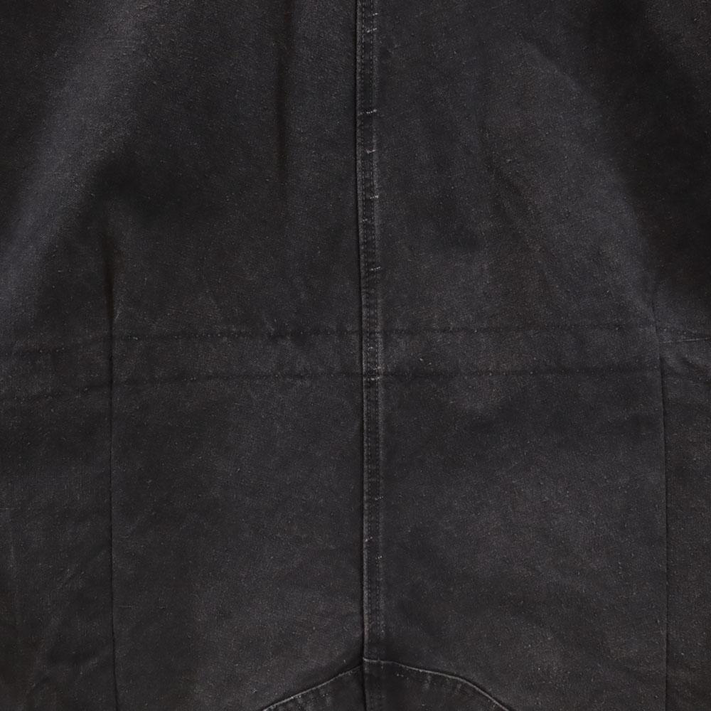 EAST GERMANY ARMY 70s 80s Vintage Work Jacket 48 Charcoal Gray Military Men's Used