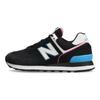 New Balance 574 Zwart Levendig Hemelsroze Dames Sneakers WL574CK2