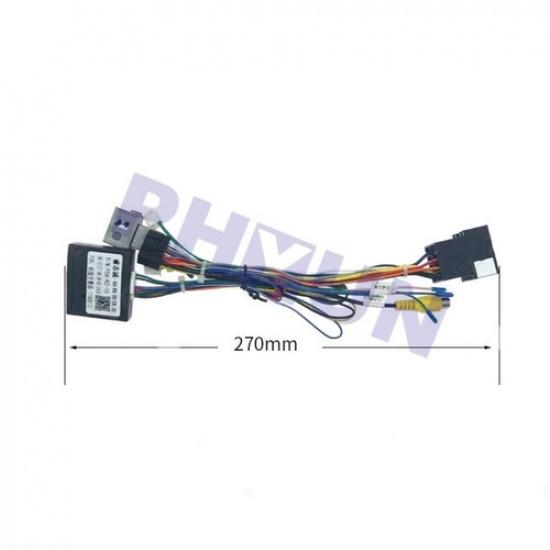 16 pin Car Android Radio Wiring Cable Harness For Citroen C4 2010-2018 w/ CANBUS