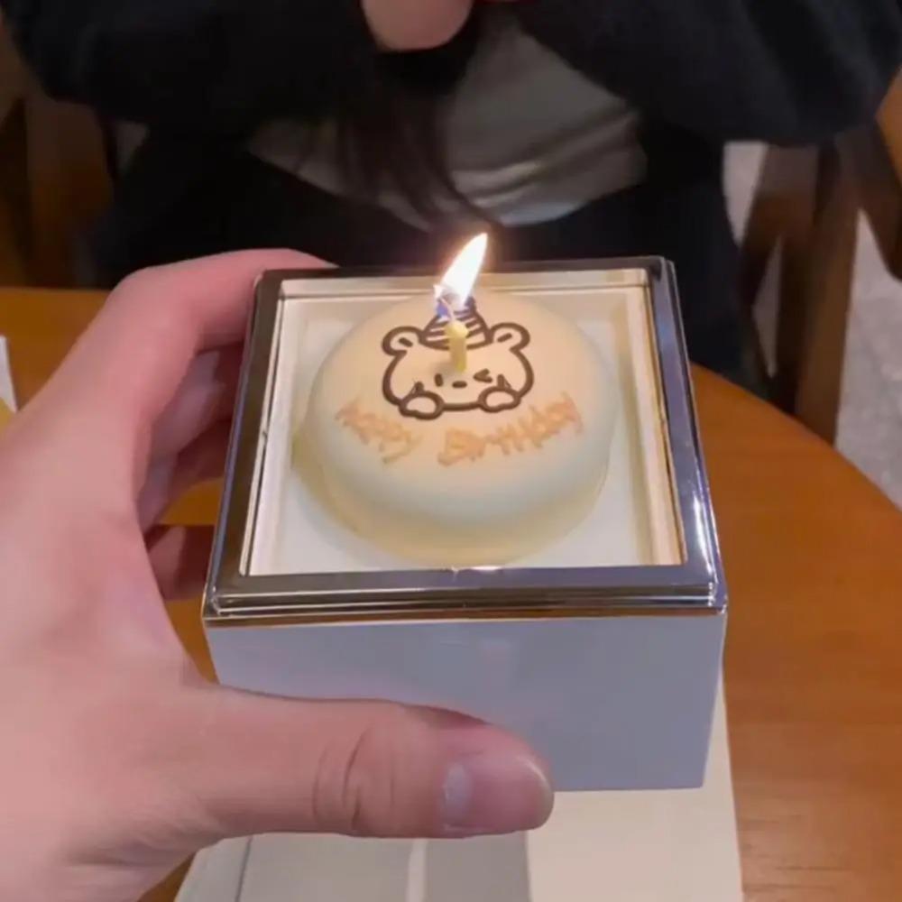 Storage Box Mini Cake Gift Boxes Ring Display Birthday Gift Packaging Box  for Lover