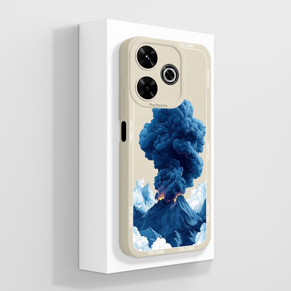 Pentru Redmi 12 13 14 13C 13R 14C 14R 4G 5G Huse Huse Flori cool Estetică Fluture Protecție pentru cameră Silicon lichid moale Potrivit pentru bara de protecție Redmi