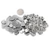 50 Sets/100 Sets 75/37/25 mm Leere Button-Abzeichen Zubehör Material Komponente für Maker-Maschine