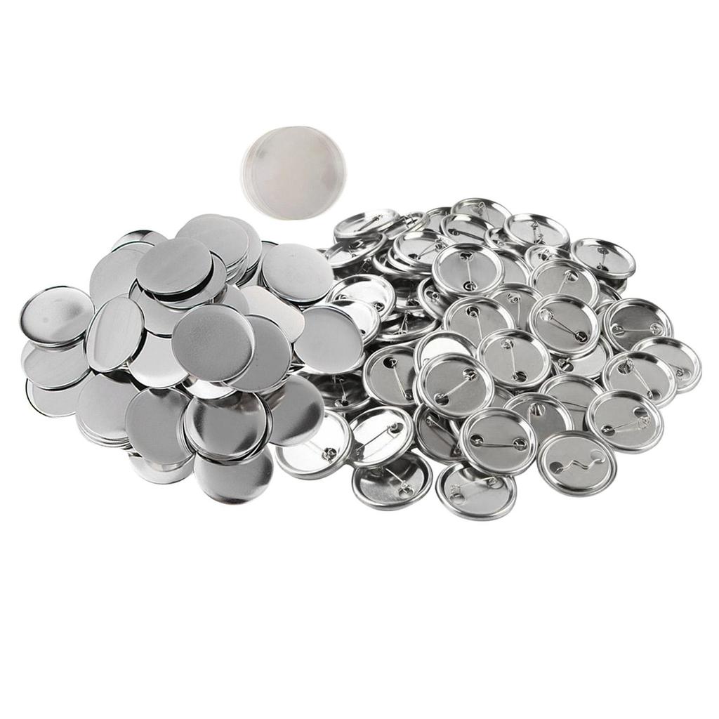 50 Sets/100 Sets 75/37/25 mm Leere Button-Abzeichen Zubehör Material Komponente für Maker-Maschine