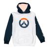 Spiel Overwatch 2 Weiß Colorblock Pullover Winter Langarm Fleece Kapuzenpullover Unisex Streetwear 3D Druck Hoodie