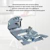 Refrigerator Door Hinge Bracket Replacement AEH74216502, Silver-Tone Metal Upper Hinge Repair Part for Door Service and Maintenance, 1 Pack