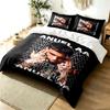 Anuel AA 3pc Duvet Cover Set Simple Modern Bedding Set Wrinkle Resistant Soft Fabric All Season Use a Perfect Gift