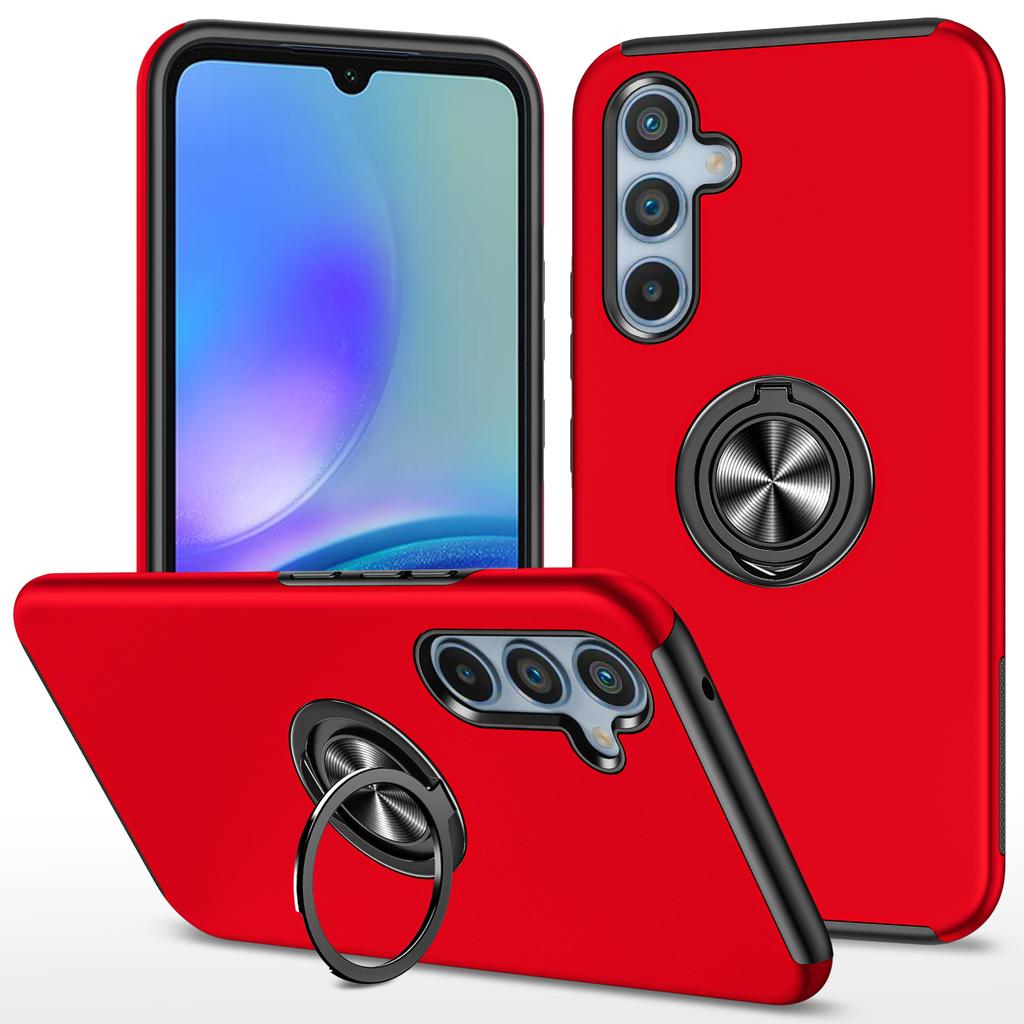 For Samsung Galaxy A05s 4G Kickstand Case Shockproof PC+TPU Phone Cover