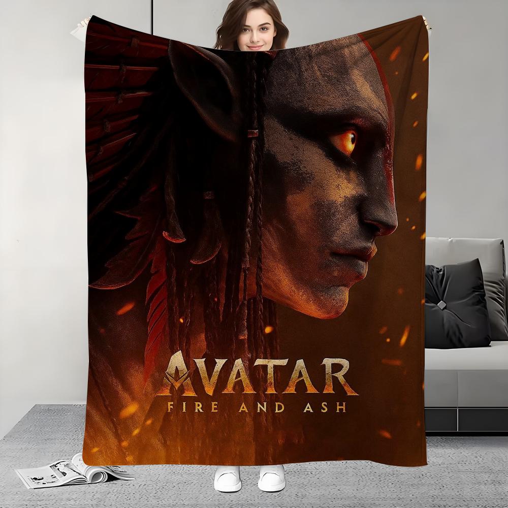 

Film A-Avatar 3 Cool Blanket Design Lightweight For Dorms, Naps, Living Room, Office,Sofa,All-Season 30x40in