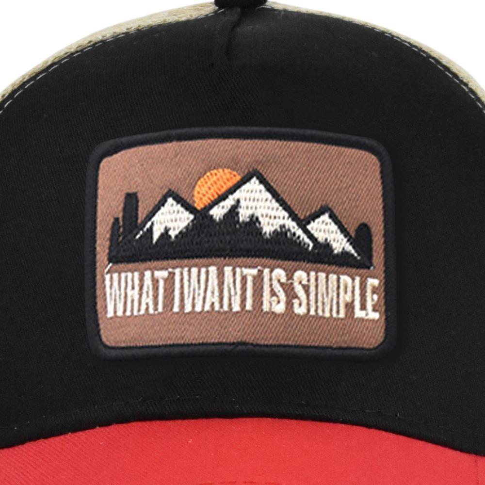 Letter Embroidery Baseball Cap Breathable Sun Hat Comfortable Dad Hat Outdoor