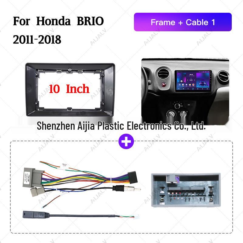 Horizontal Screen Frame for 2011-2018 Honda BRIO Center Console Navigation