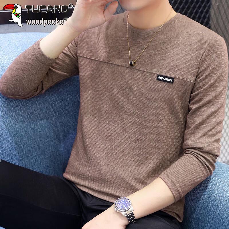 TUCANO Men s Casual Long Sleeve Round Neck T-Shirt 2XL