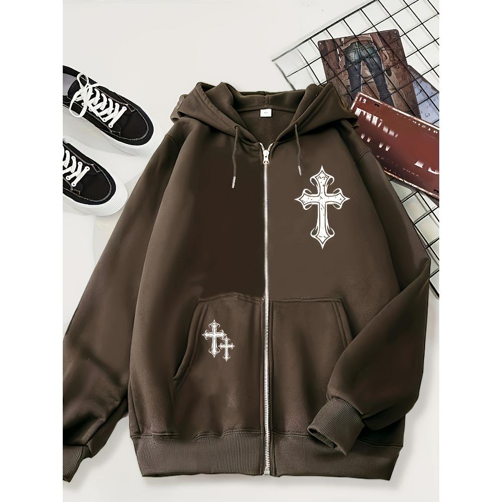 Men's and Women's Fashionable Casual Zipper Hoodies, Women's Fashionable Hoodies