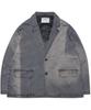 Nomanual Sunfaded Jacket - Washed Black