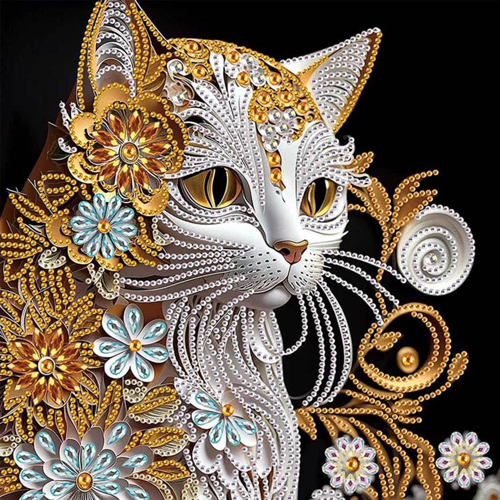 Animal Special Shaped 5D DIY Partial Drill Diamond Art Kit for Adults Beginners Home Decor Diamonds Dots Gem Art Kits 30x30cm