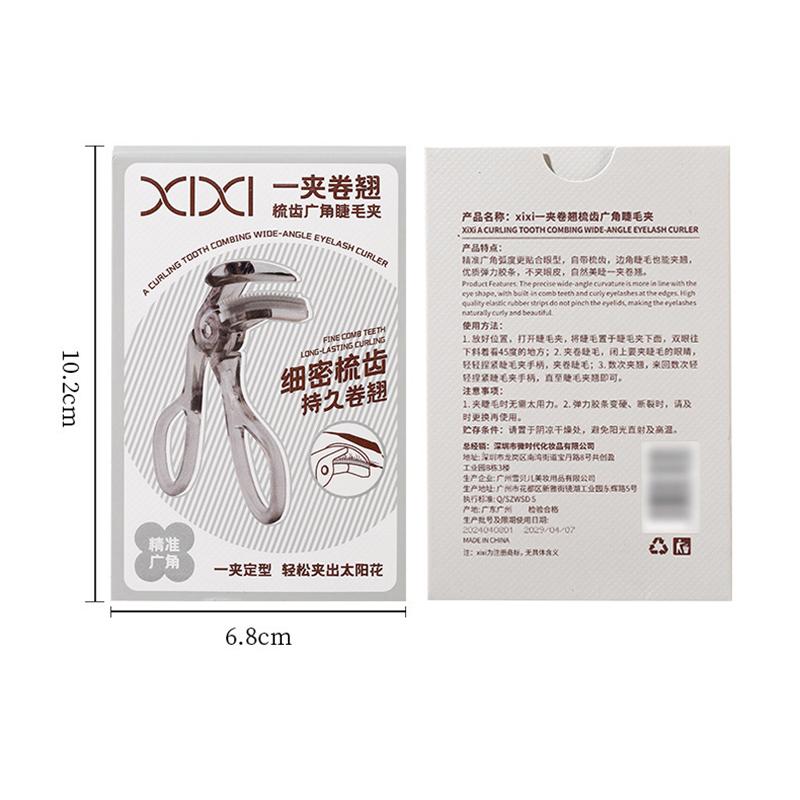 Curling Comb Tooth Wide Angle Eyelash Curler Natural Curling Long-Lasting Set Sunflower Eyelash Curler Cosmetic Eyes Beauty Tool