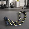 Cable Machine Attachment Multi-Purpose Tricep Rope with Rotating Hanger Non-Slip