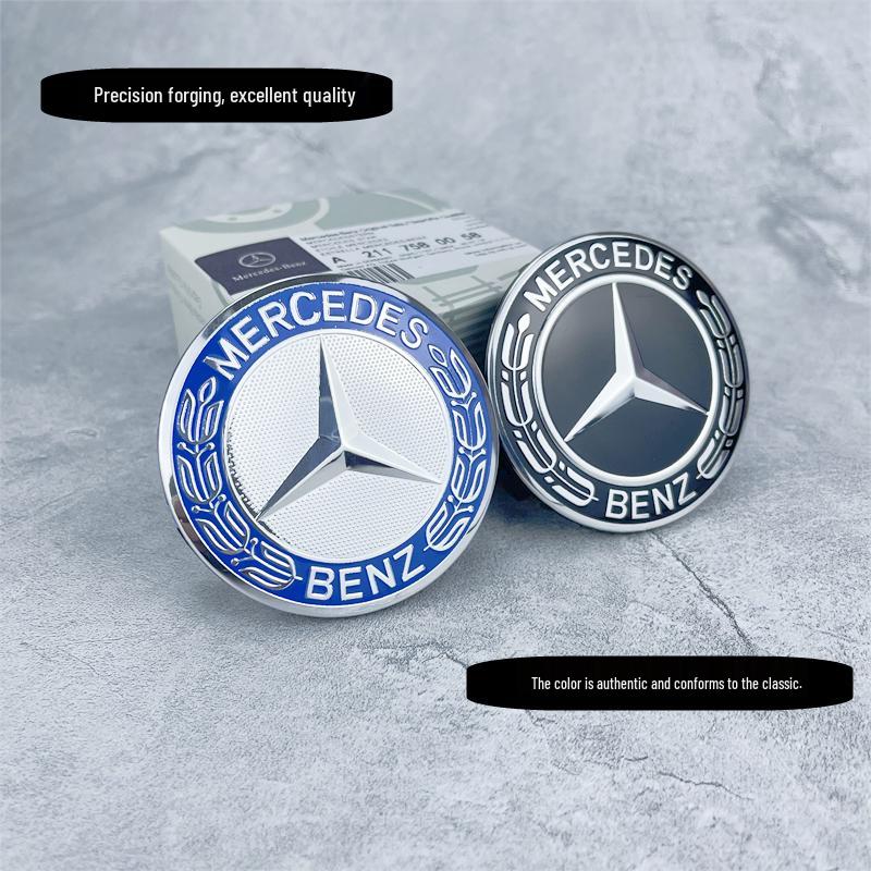 Mercedes Wheel Hub Cap Tire Logo for S, C-Class, E-Class, C200, E300L, GLS