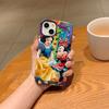 Disney phone case, double-layer protective cover, suitable for iPhone X/XS/SE/7/8/11/12/13/14/15/16/17 Pro Max Plus