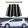 Türfenster Dekoration Leisten Säulen Pfosten Aufkleber Für Peugeot 206 207 208 Citroen C2 301 307 308 2008 5008 2004-2023