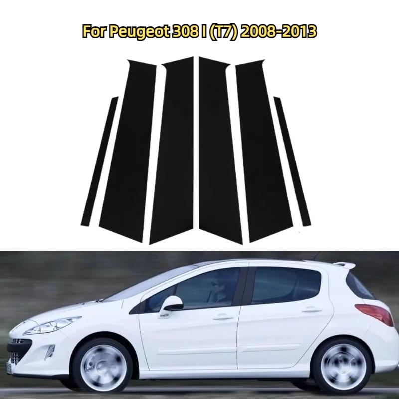 Türfenster Dekoration Leisten Säulen Pfosten Aufkleber Für Peugeot 206 207 208 Citroen C2 301 307 308 2008 5008 2004-2023