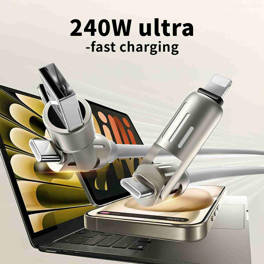 5VDC USB AM TYPE C TO TYPE C Cable 7 Colors Breathing Light USB AM TO USB C Cable 1.5m