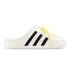 Adidas ADILETTE CLOGS Slip Resistant Closed Toe Slippers Unisex White Green Yellow JH9849(Team1311-ad)
