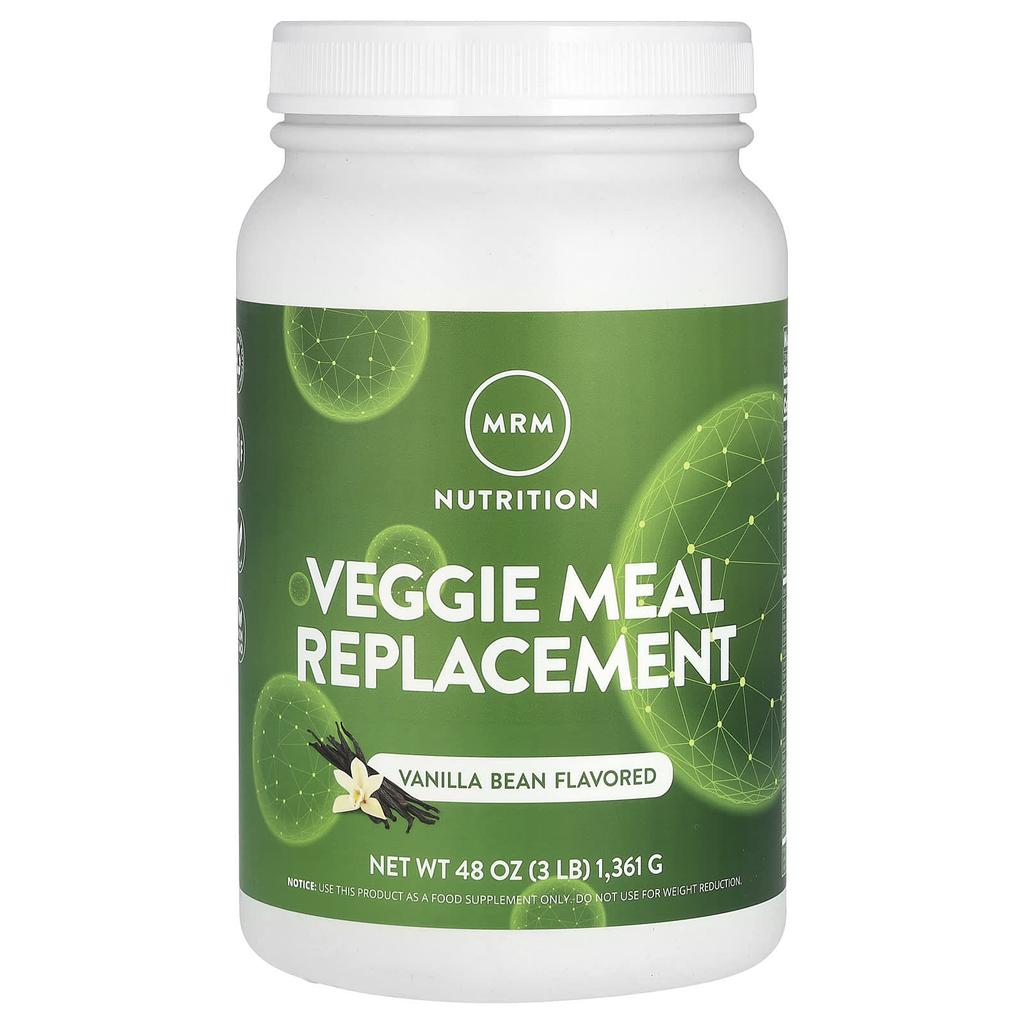 MRM Nutrition, Vegetable Substitute, Vanilla Bean, 3 Lbs (1,361 G)