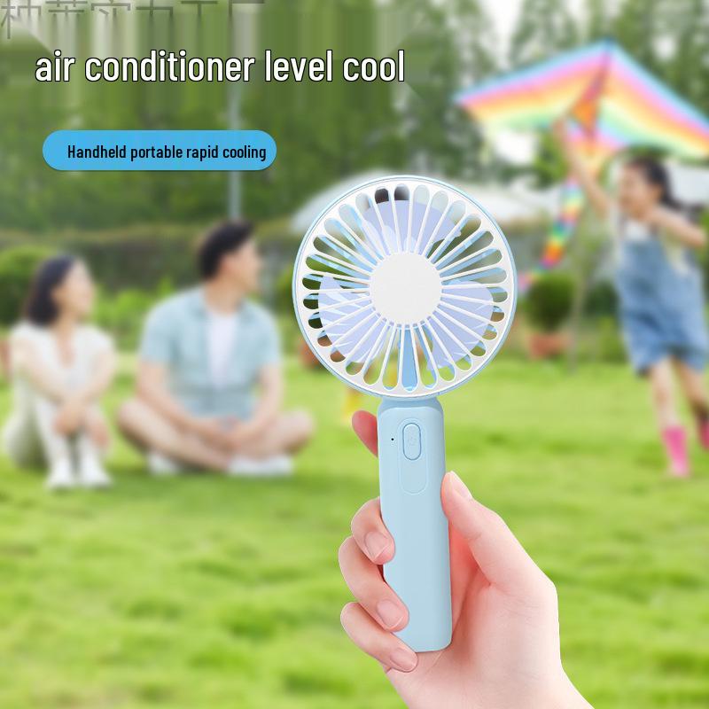 Portable Mini Desktop Electric Fan with Powerful Wind
