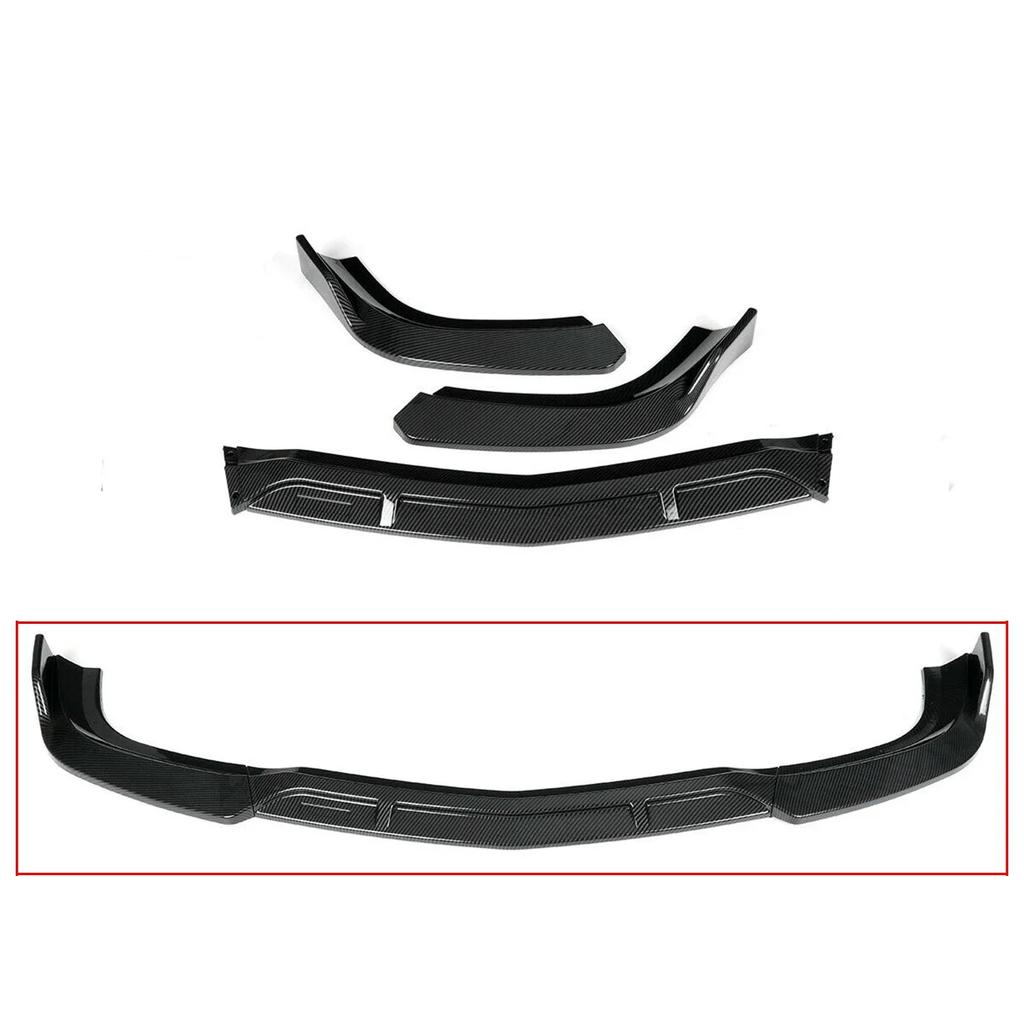 Car Front Bumper Lip Body Kit Spoiler for Mercedes Benz W204 C180 C200 C250 C300 C350 2012-2014